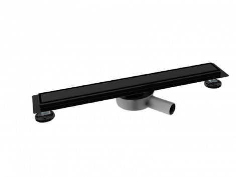 DUŠO LATAKAS CALHA PRETO MATE RHX002700BLKMI 70cm, JUODA